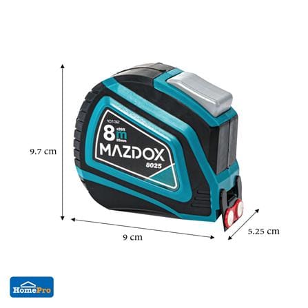 ตลับเมตรล็อกอัตโนมัติ MAZDOX 8 ม._6