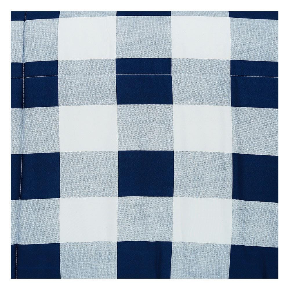 ชุดผ้าปูที่นอน 6 ฟุต 6 ชิ้น PICASSO BASIC สี FLORENCE NAVY BLUE