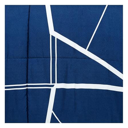 ชุดผ้าปูที่นอน 6 ฟุต 6 ชิ้น PICASSO BASIC สี NAPLES NAVY BLUE_2