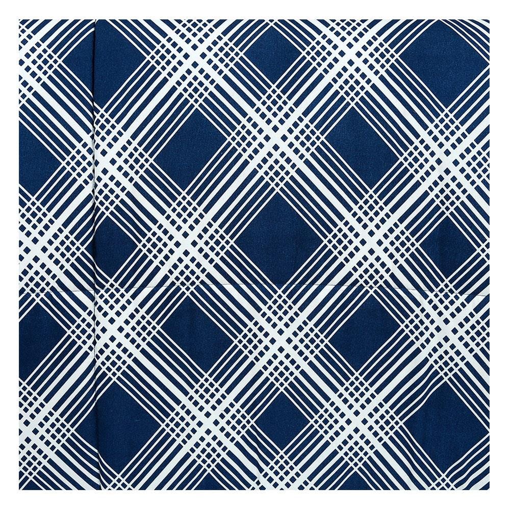 ชุดผ้าปูที่นอน 6 ฟุต 6 ชิ้น PICASSO BASIC สี MILAN NAVY BLUE