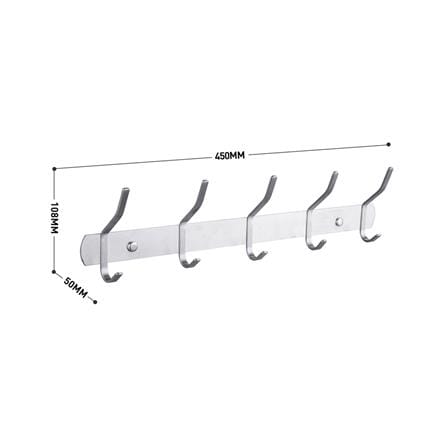 ขอแขวนผ้า RASLAND RA HOOK-LL-55 สเตนเลส_1