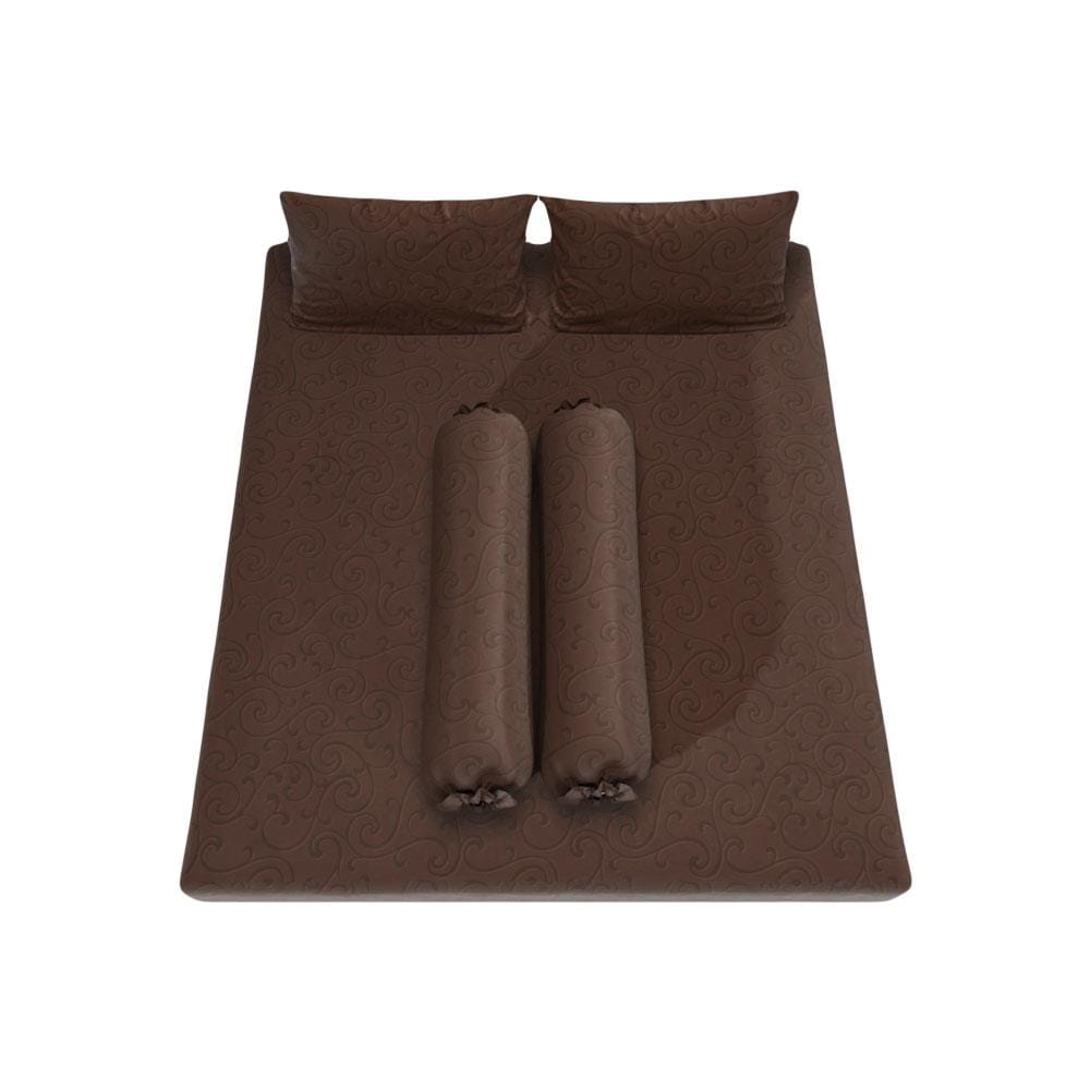 ชุดผ้าปูที่นอน 5 ฟุต 5 ชิ้น SATIN PLUS LUCKY ME LK019