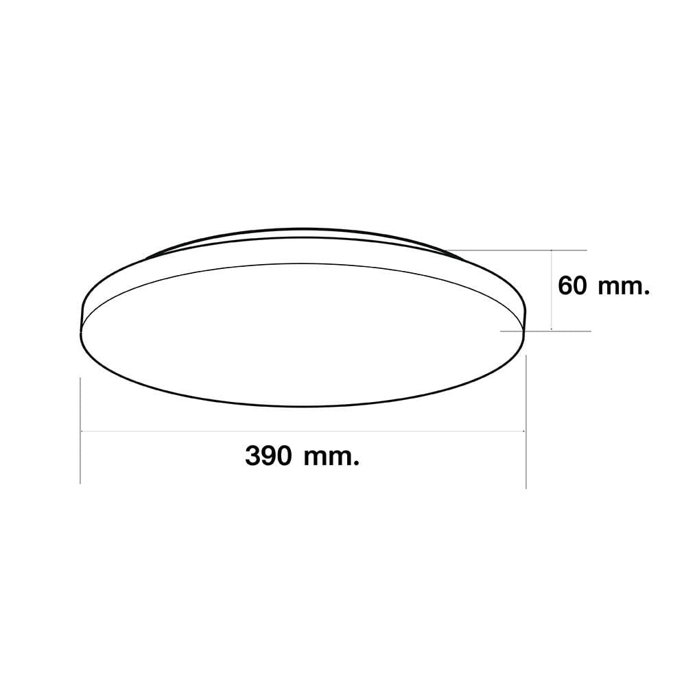 ไฟเพดาน LED HI-TEK HFIL2 15 นิ้ว 24 วัตต์ DAYLIGHT/COOL WHITE/WARM WHITE สีขาว