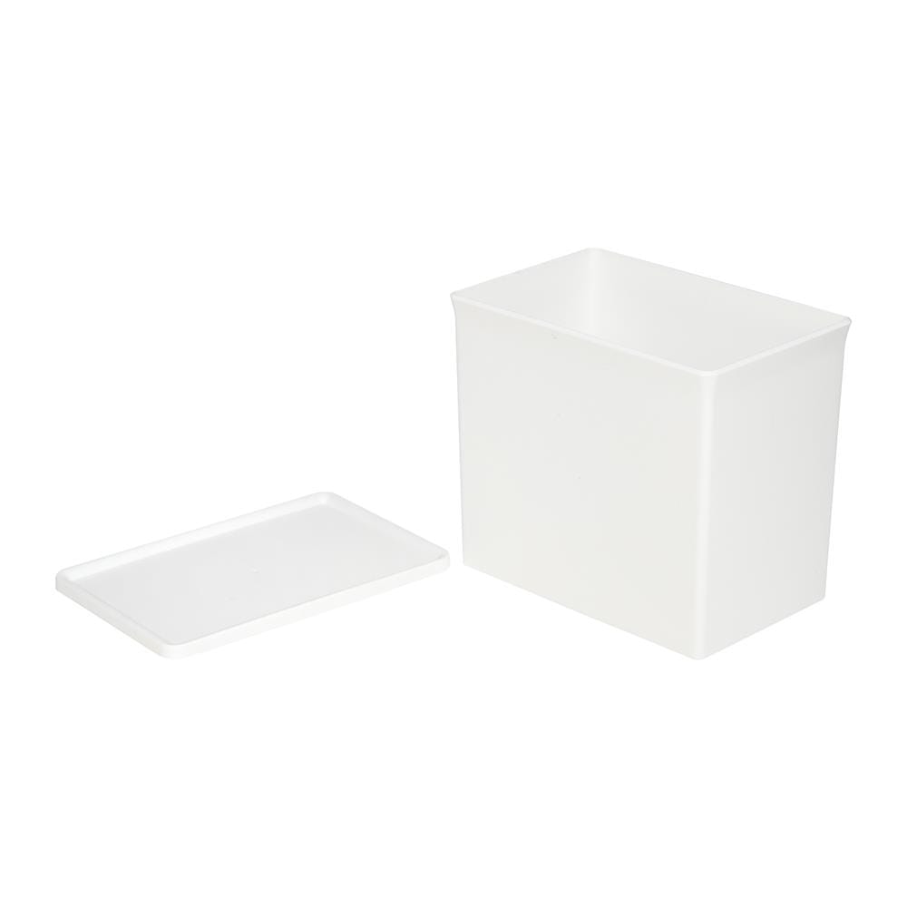 กล่องพลาสติกรีฟิล STACKO PURE 2.5 ลิตร 16.9x11.2x14.8 ซม. สีขาว