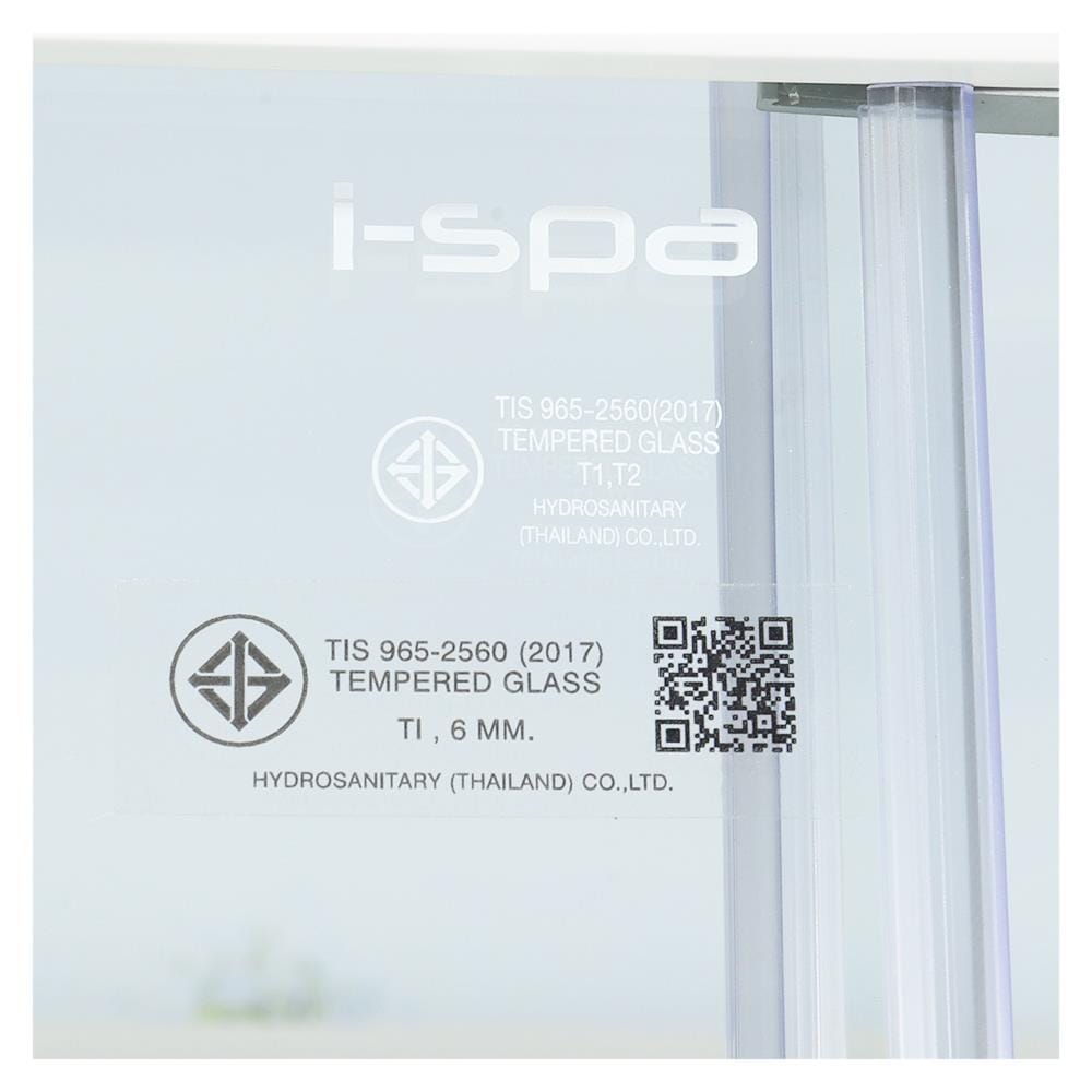 ฉากกั้นอาบน้ำสั่งตัด I-SPA 120-149 ซม.