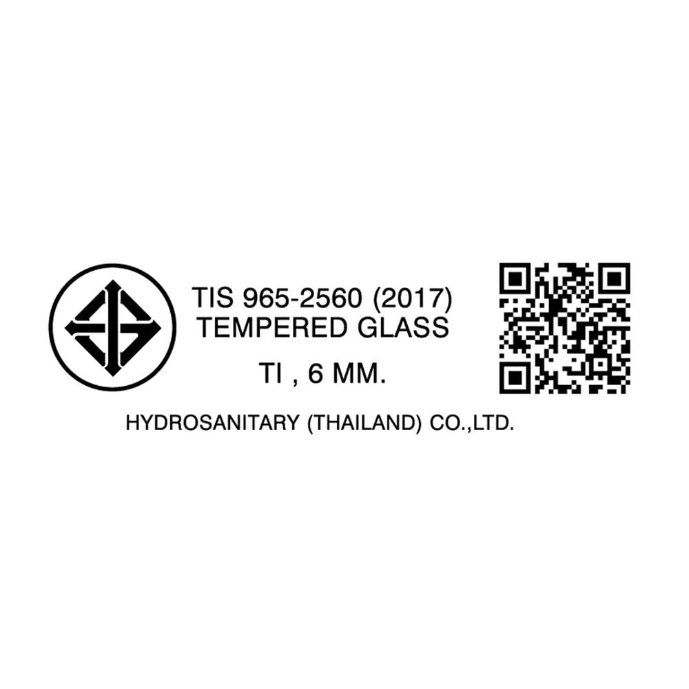 ฉากกั้นอาบน้ำสั่งตัด I-SPA 120-149 ซม.