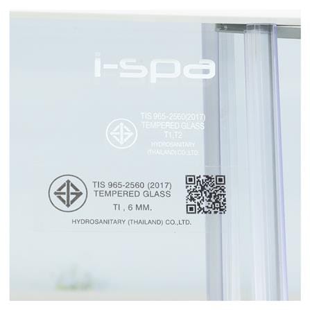 ฉากกั้นอาบน้ำสั่งตัด I-SPA 120-149 ซม._5