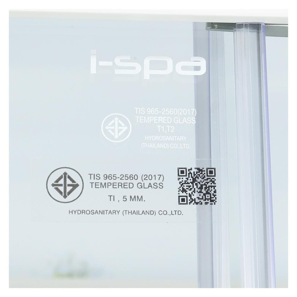 ฉากกั้นอาบน้ำสั่งตัด I-SPA 90-119 ซม.
