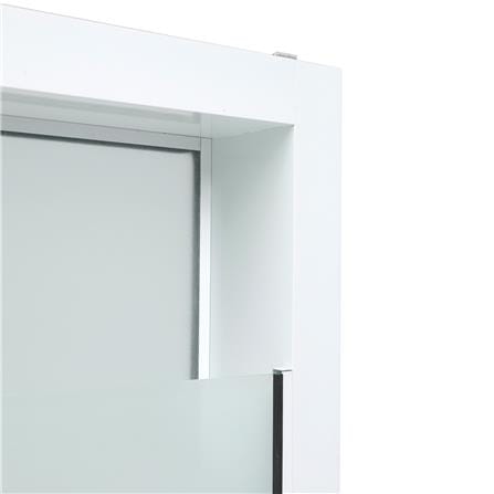 หน้าต่างกระจกซ้อน อะลูมิเนียม AZLE 60x50 ซม. สีขาว_2