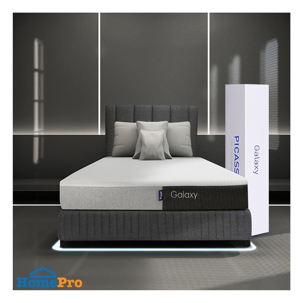 ที่นอนเมมโมรี่โฟม 3.5 ฟุต สุญญากาศ PICASSO COMFORT รุ่น GALAXY พร้อมชุดเครื่องนอน 7 ชิ้น
