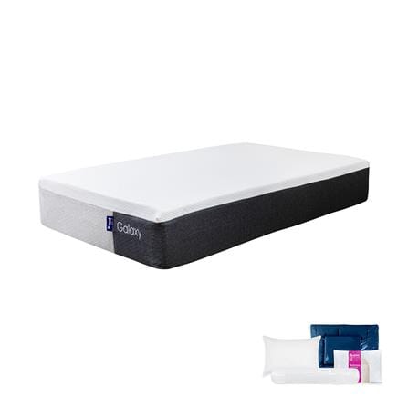 ที่นอนเมมโมรี่โฟม 3.5 ฟุต สุญญากาศ PICASSO COMFORT รุ่น GALAXY พร้อมชุดเครื่องนอน 7 ชิ้น_0