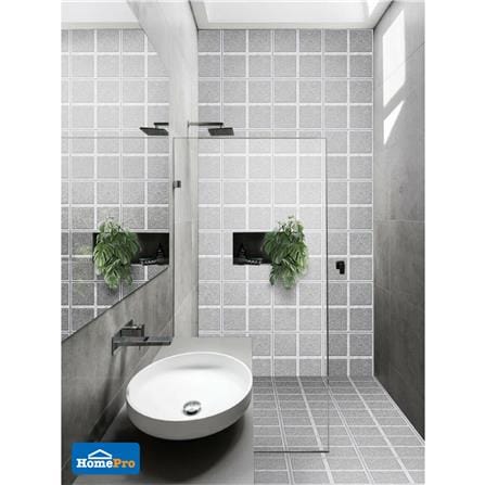 กระเบื้องพื้น 16x16 นิ้ว ภูผา โรซิโอ้ สโตน เทา PM 0.96M2_1
