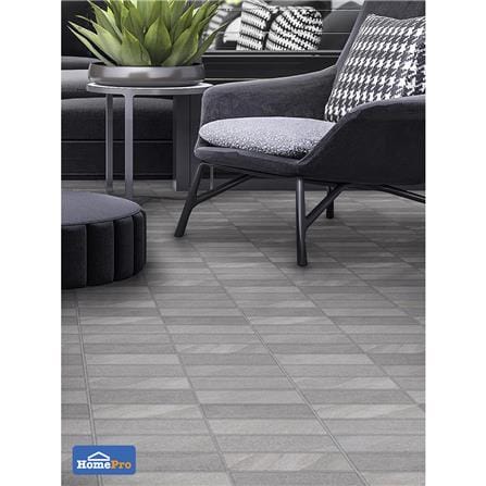 กระเบื้องพื้น 16x16 นิ้ว ภูผา แอนซิโอ้ สโตน เทา PM 0.96M2_3