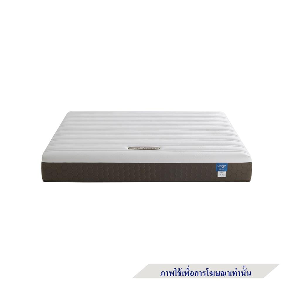 ที่นอนไฮบริด 3.5 ฟุต สุญญากาศ LOTUS รุ่น SPRING FREE III พร้อมหมอนหนุน 1 ชิ้น
