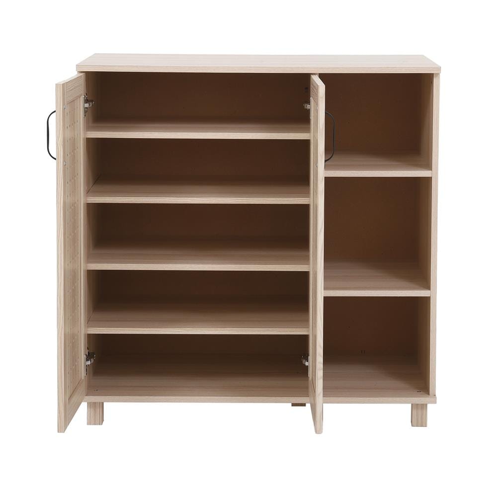 ตู้วางรองเท้า 15-20 คู่ FURDINI ZANE PSP-8218 90 ซม. สี PINE OAK