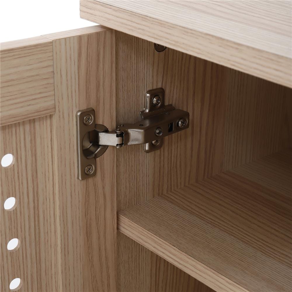 ตู้วางรองเท้า 15-20 คู่ FURDINI ZANE PSP-8218 90 ซม. สี PINE OAK