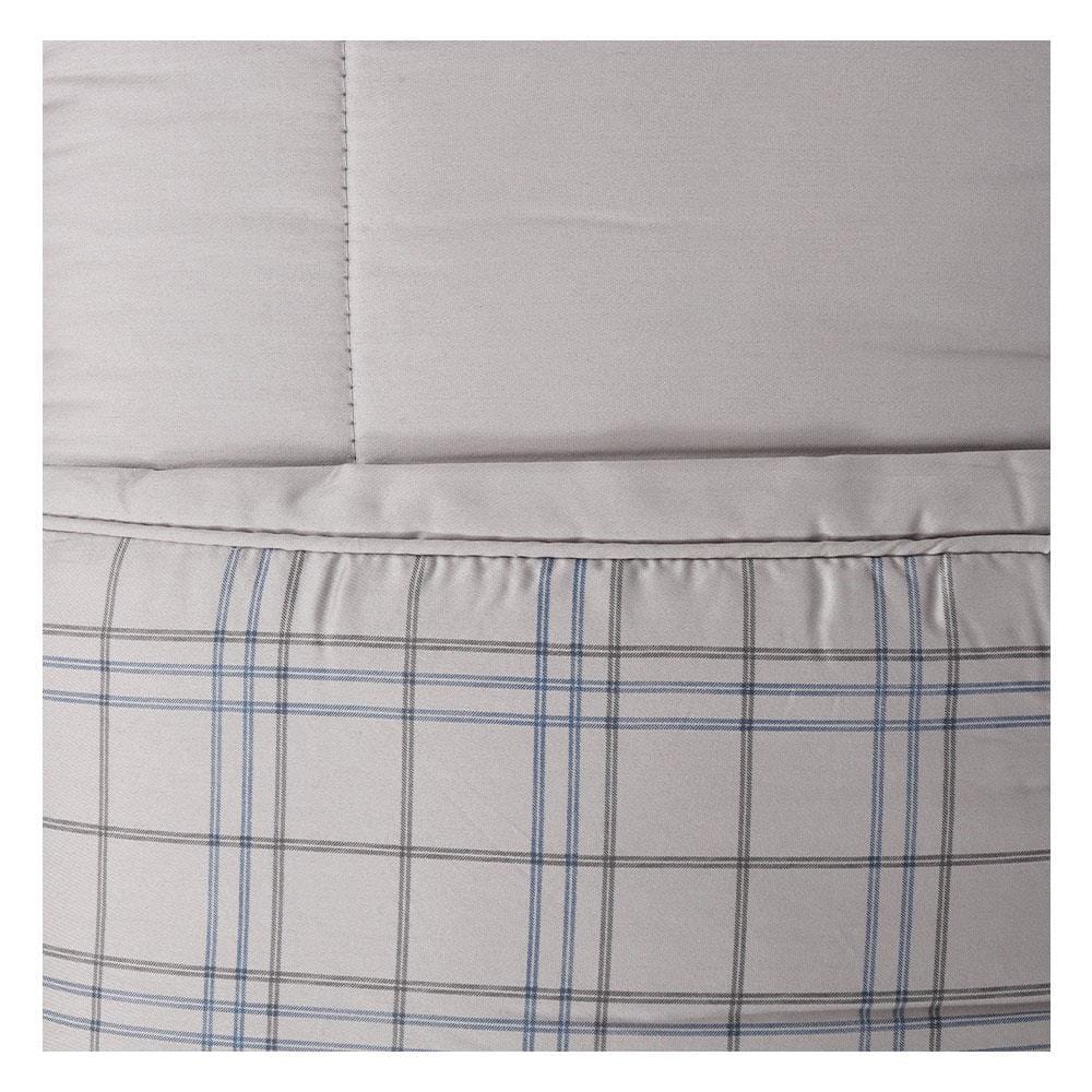 ชุดผ้าปูที่นอน 3.5 ฟุต (ชุด 4 ชิ้น) HOME LIVING STYLE TARTAN สีเทา