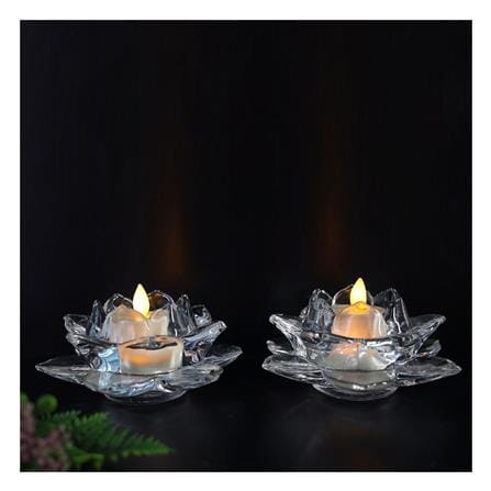 เทียน LED ชาร์จ CLAIRE WARMWHITE สีขาว พร้อมที่ชาร์จ แพ็ค 2 ชิ้น_6