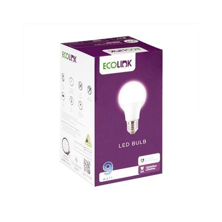 หลอด LED ECOLINK A60 9 วัตต์ DAYLIGHT E27_2