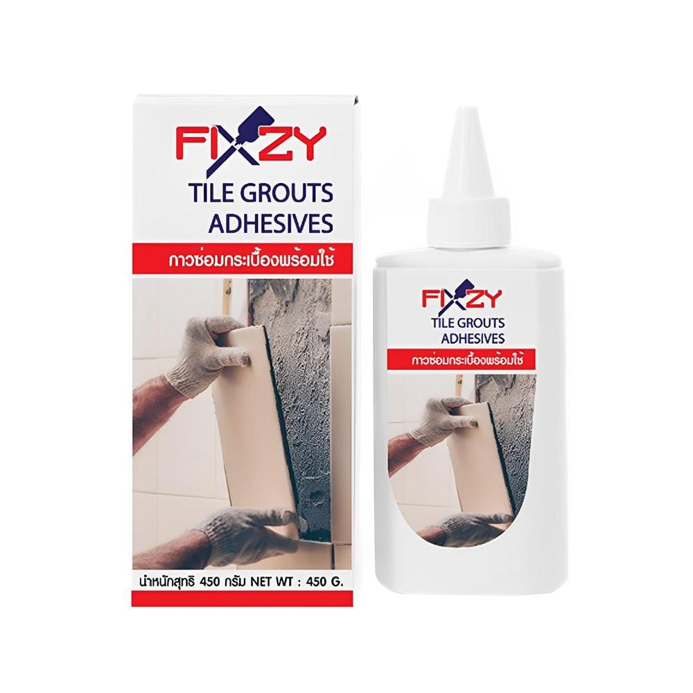 กาวซ่อมกระเบื้อง FIXZY 450 กรัม สีขาว