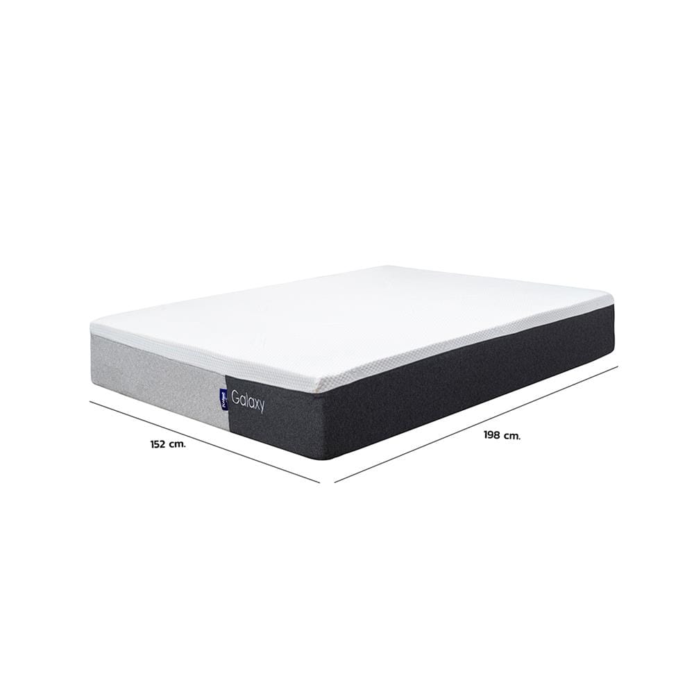 ที่นอนเมมโมรี่โฟม 5 ฟุต สุญญากาศ PICASSO COMFORT รุ่น GALAXY พร้อมชุดเครื่องนอน 11 ชิ้น