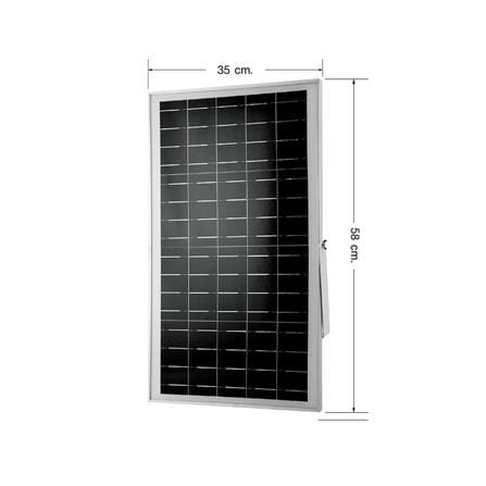 ไฟสปอตไลท์ SOLAR EVE 596924 300 วัตต์ WARMWHITE สีดำ_6