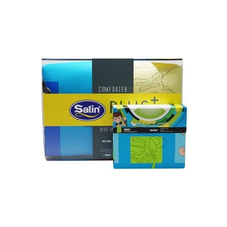 ชุดผ้าปูที่นอน 6 ฟุต 6 ชิ้น SATIN PLUS BENTEN PL022_4