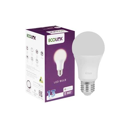 หลอด LED ECOLINK A65 13 วัตต์ WARMWHITE E27_1