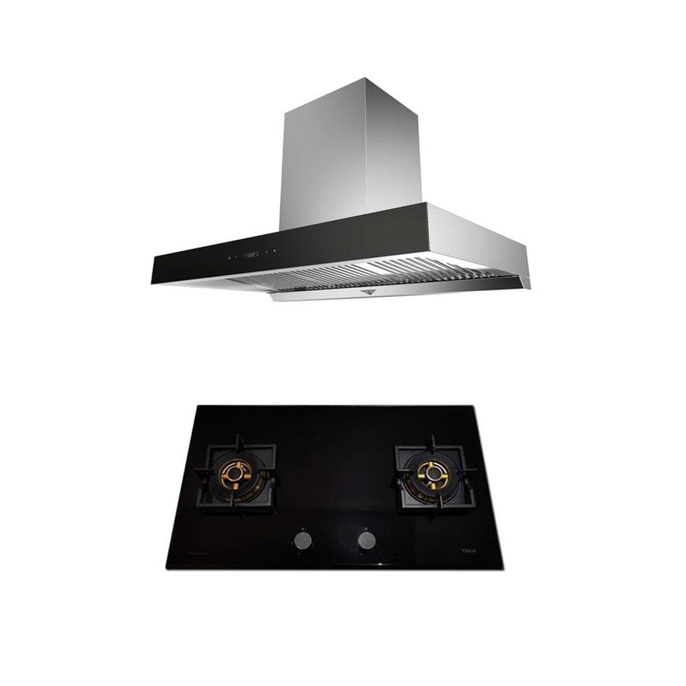 เตาฝัง+เครื่องดูดควัน TEKA GBLUX782G+DHW90TO