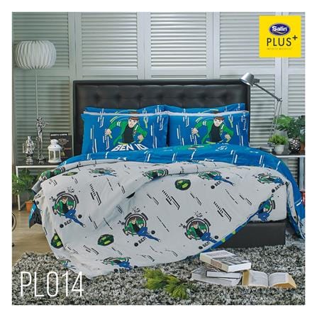 ชุดผ้าปูที่นอน 5 ฟุต 5 ชิ้น SATIN PLUS BENTEN PL014_0