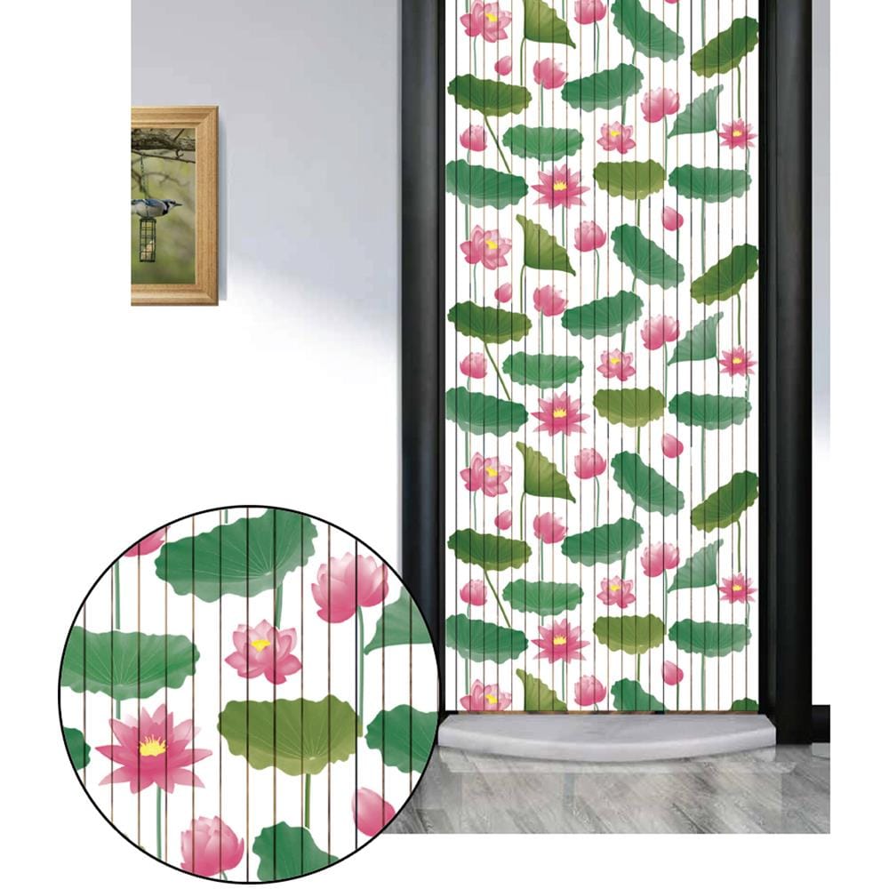มู่ลี่ PVC WSP TK-36/B24 80X200 ซม. สีขาว/เขียว/ชมพู