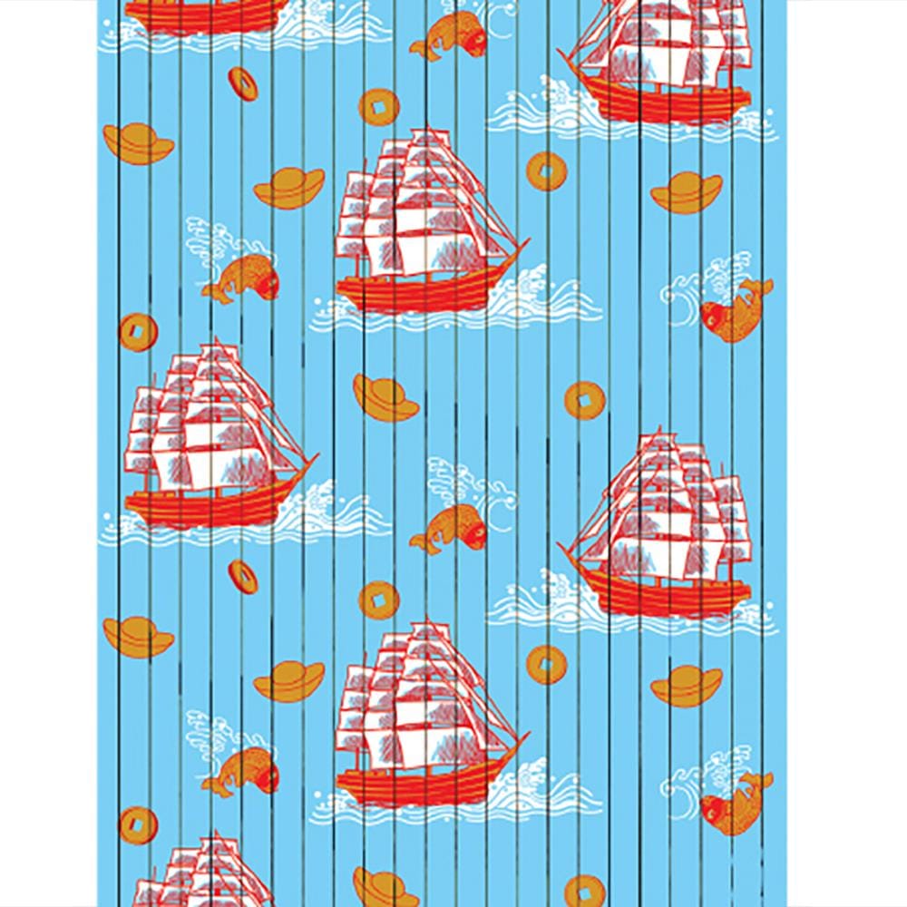 มู่ลี่ PVC WSP (P)TK-36/B21 80X200 ซม. สีฟ้า