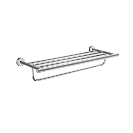 ชั้นวางพร้อมราว RASLAND RA RACK-TOW สีโครม_0