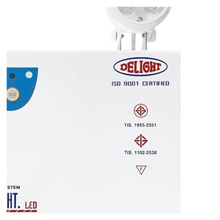 ไฟฉุกเฉิน LED สำรองไฟ 3 ชั่วโมง WARM WHITE DELIGHT รุ่น DLEM-23M3_2