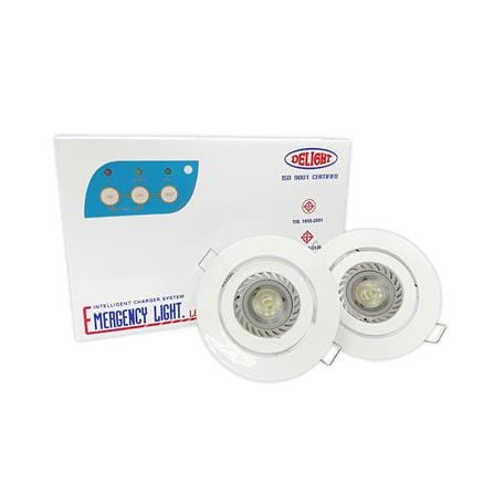 ไฟฉุกเฉิน LED สำรองไฟ 5 ชั่วโมง Cool White DELIGHT รุ่น LCU-200D20_0