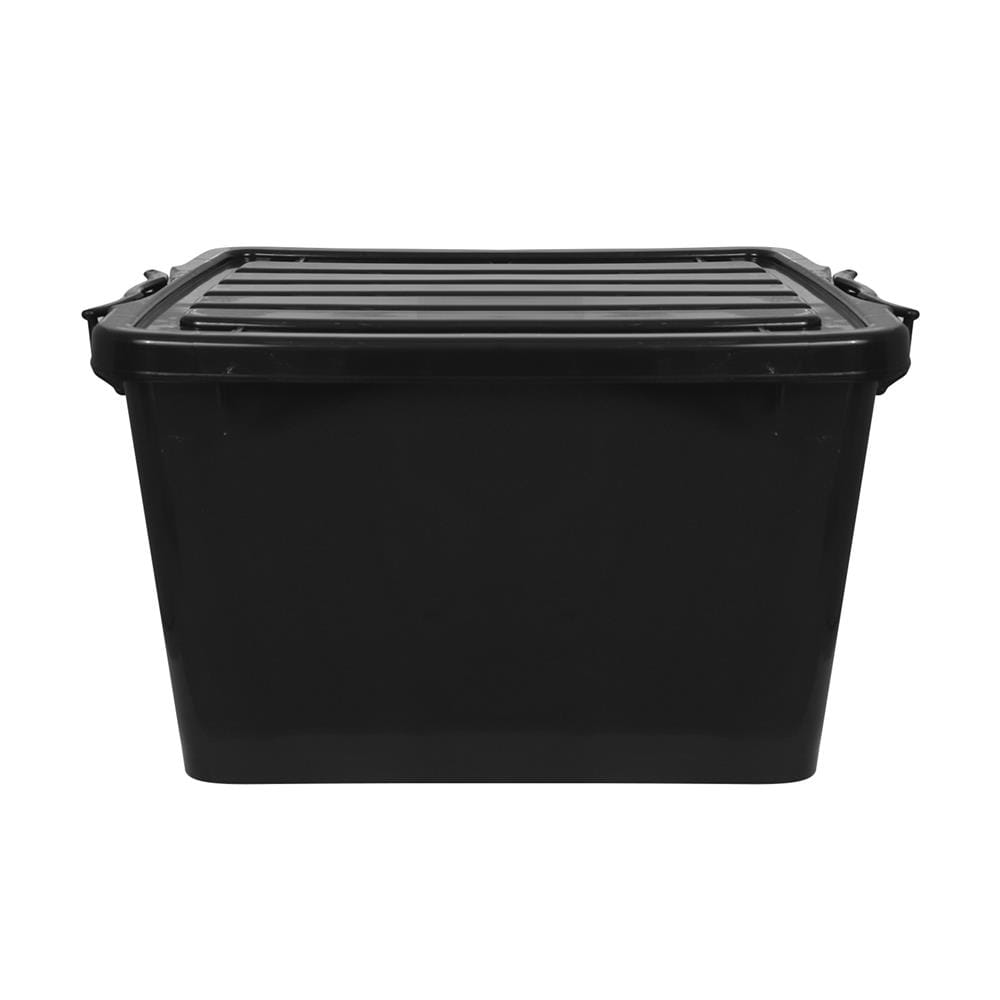 กล่องเก็บของ ME LIVING 51X72X41 ซม. 110 ลิตร สีดำ