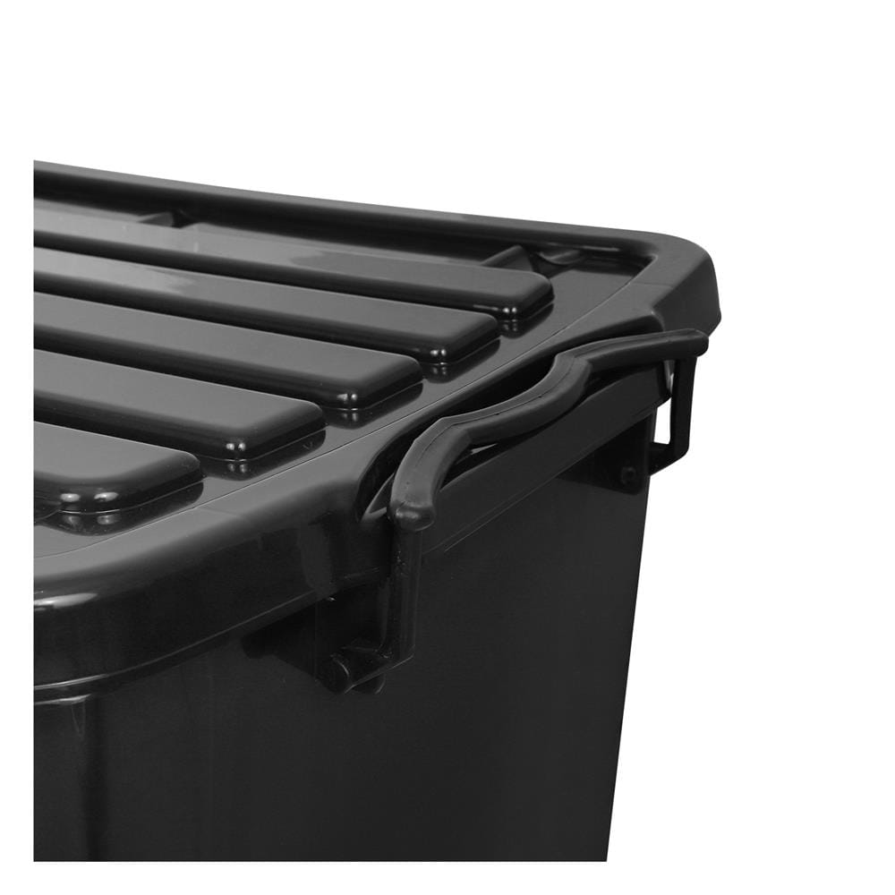 กล่องเก็บของ ME LIVING 51X72X41 ซม. 110 ลิตร สีดำ