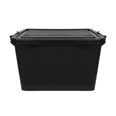กล่องเก็บของ AB ME LIVING 51x72x41 ซม. 110 ลิตร สีดำ_1