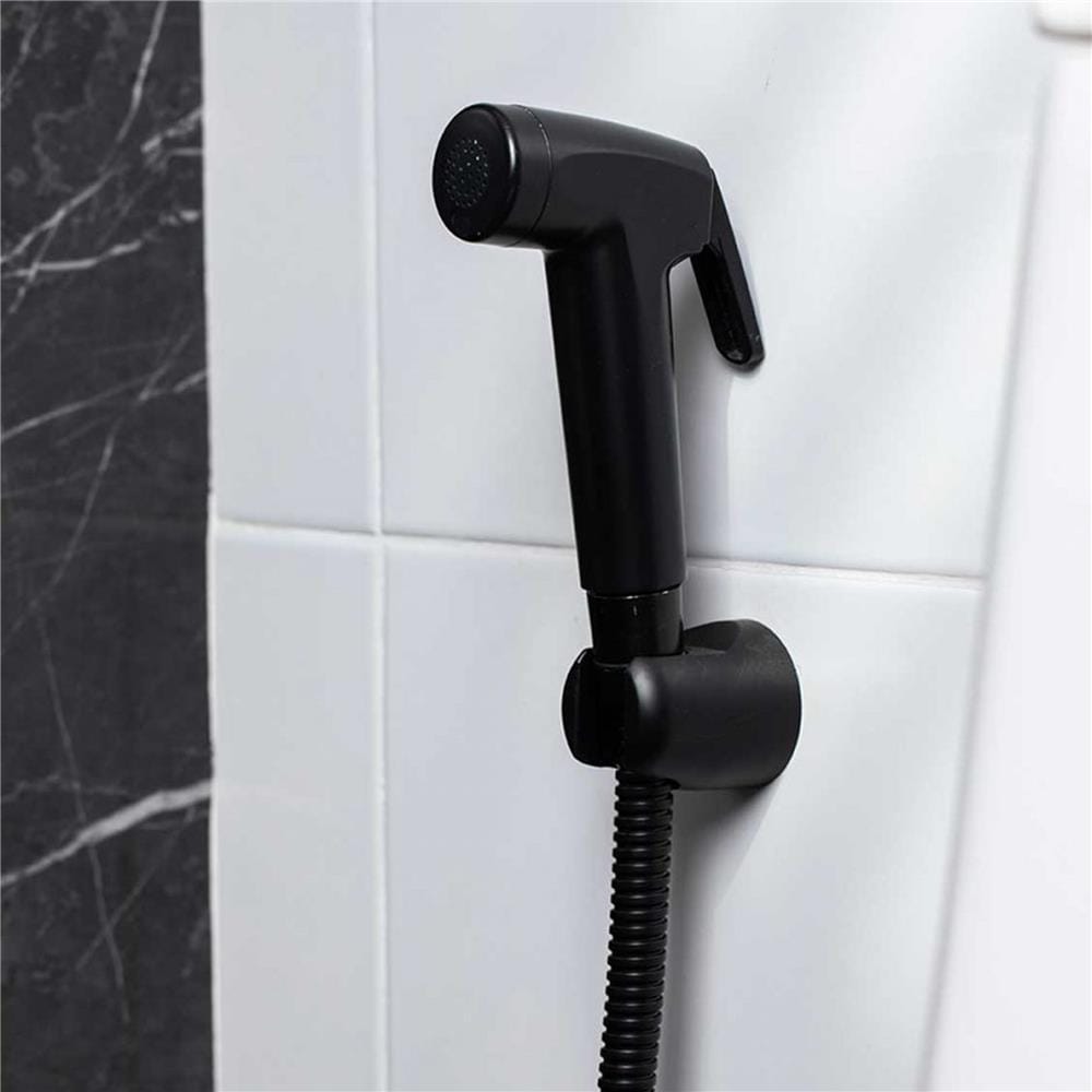 สายฉีดชำระครบชุด RASLAND RA BIDET-BLACK สีดำ