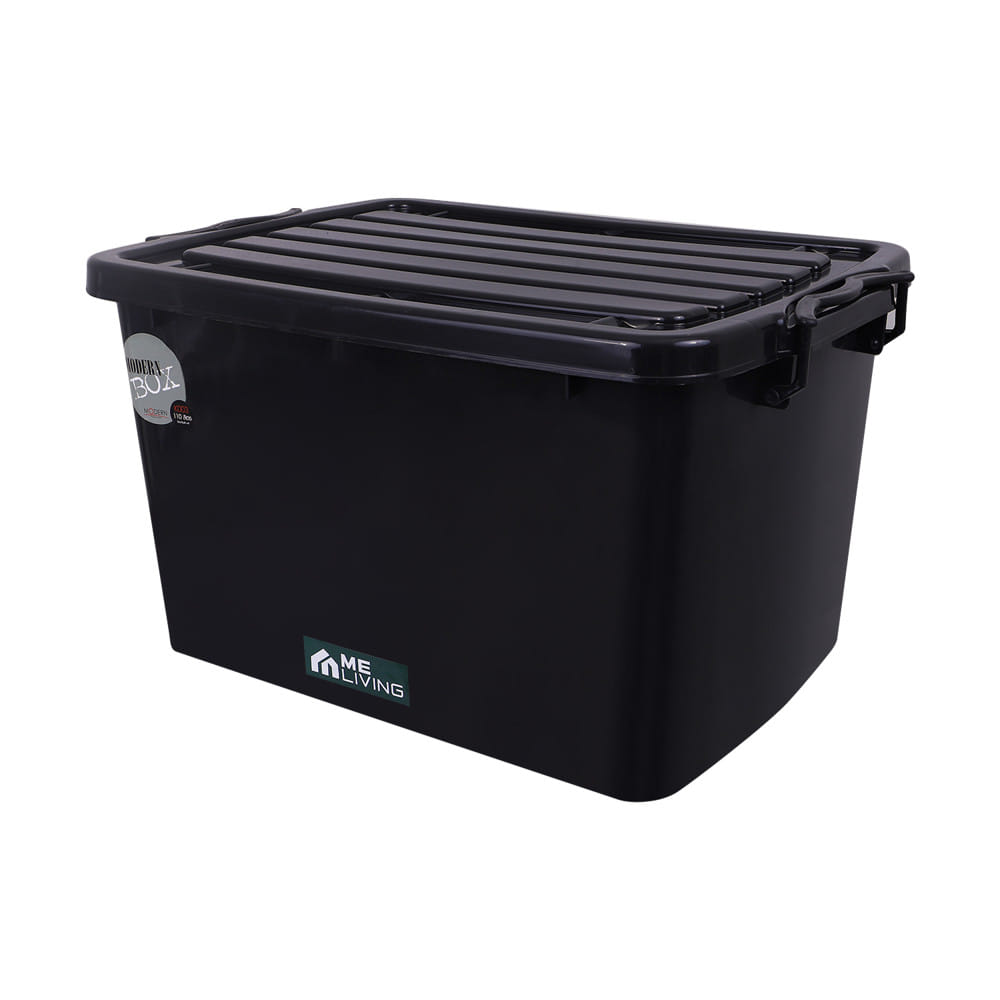 กล่องเก็บของ AB ME LIVING JUMBO- BK 165 ลิตร สีดำ