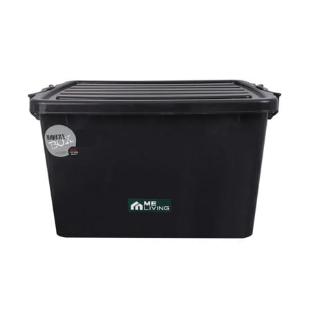 กล่องเก็บของ AB ME LIVING JUMBO- BK 165 ลิตร สีดำ_1