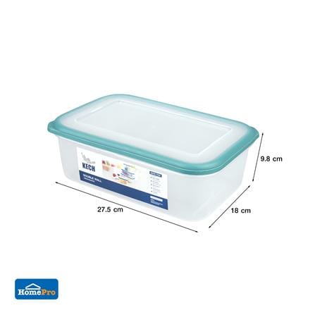 กล่องอาหาร 3.2 ลิตร KECH DOUBLE WALL 9037 สีเขียว_5