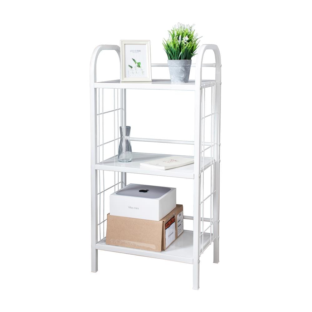 ชั้นวางของ 3 ชั้น STACKO AMAS 44x30.5x91.5 ซม. สีขาว