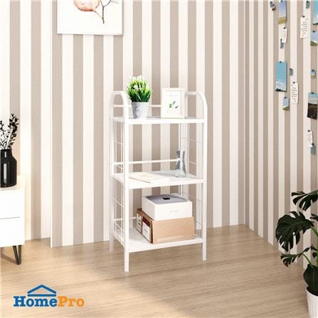 ชั้นวางของ 3 ชั้น STACKO AMAS 44x30.5x91.5 ซม. สีขาว_4