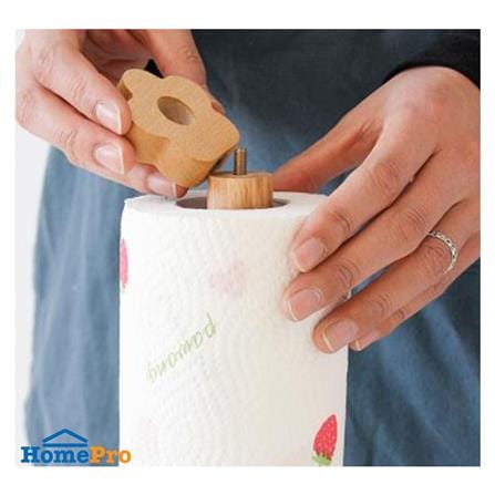 ที่ใส่ทิชชู่ม้วนไม้ไผ่ BAMBOO FLOWER_3