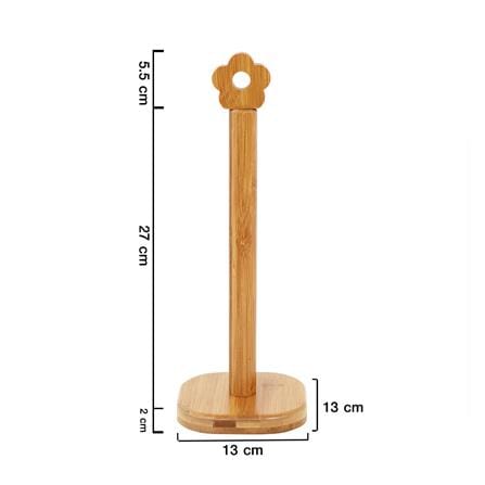 ที่ใส่ทิชชู่ม้วนไม้ไผ่ BAMBOO FLOWER_4