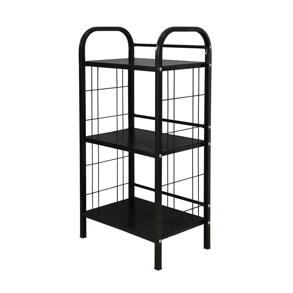ชั้นวางของ 3 ชั้น STACKO AMAS 44x30.5x91.5 ซม. สีดำ