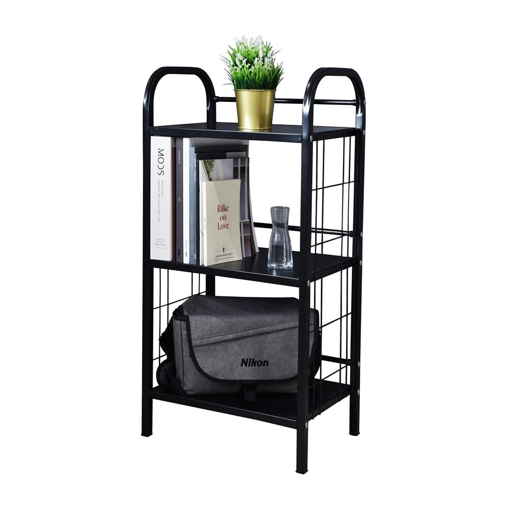 ชั้นวางของ 3 ชั้น STACKO AMAS 44x30.5x91.5 ซม. สีดำ