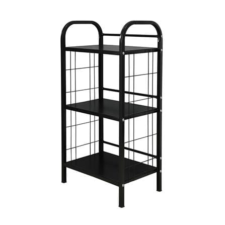ชั้นวางของ 3 ชั้น STACKO AMAS 44x30.5x91.5 ซม. สีดำ