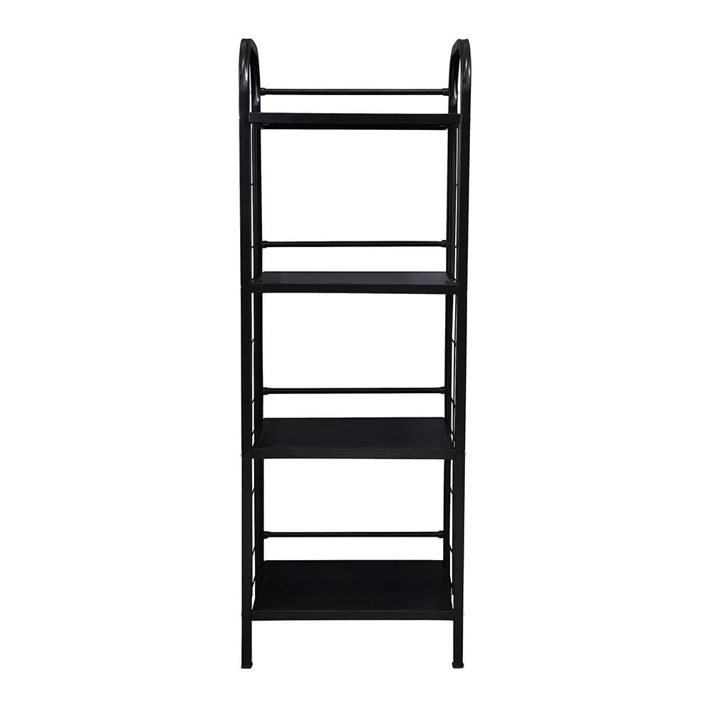 ชั้นวางของ 4 ชั้น STACKO AMAS 44x30.5x124 ซม. สีดำ